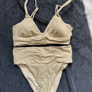 Gold Bikini Set